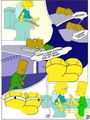 Gay porn simpson bart Simpsons porn