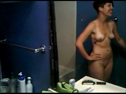 Rihanna gets naked for shower