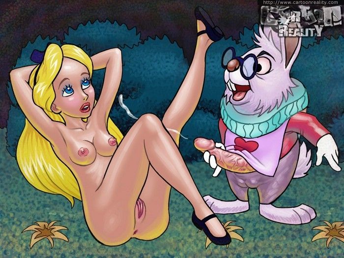 Alice in wonderland nude