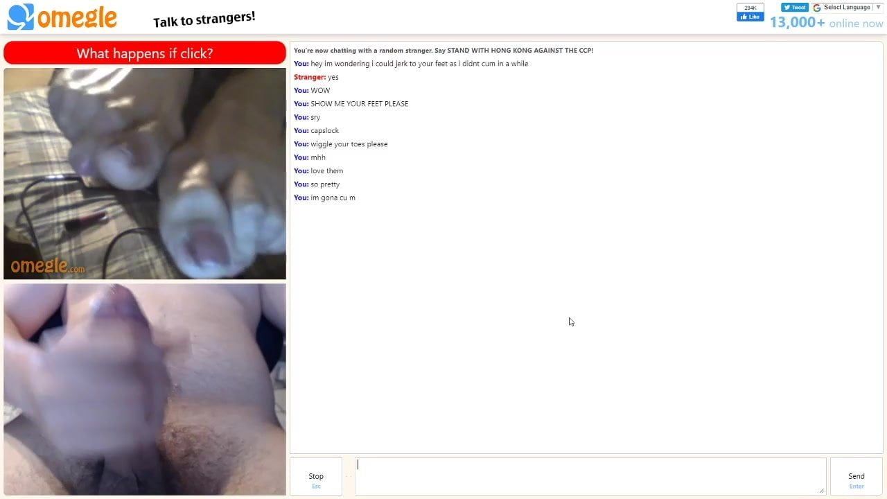 C-Brown reccomend omegle girl watches cute feet