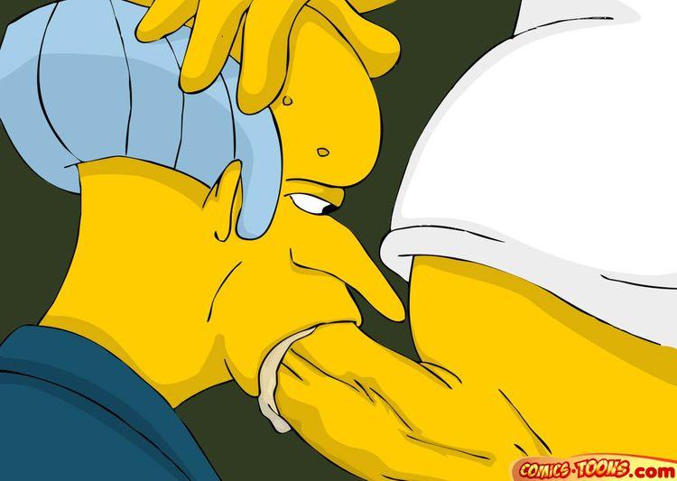 The simpsons bart gay porn