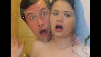 Brother fucks sister in shower