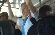Bus groping sex