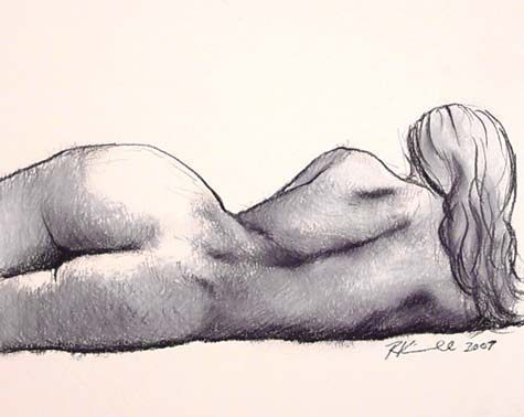 best of Model drawing nude