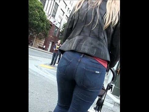 best of Bubble butt jeans candid
