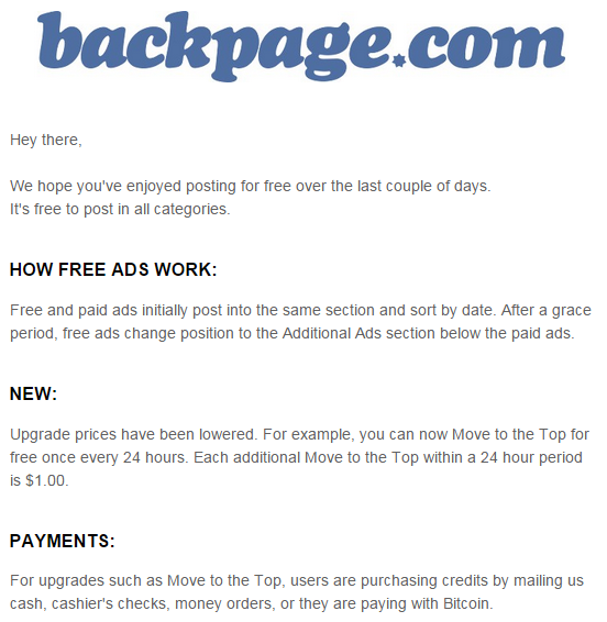 best of Backpage verified