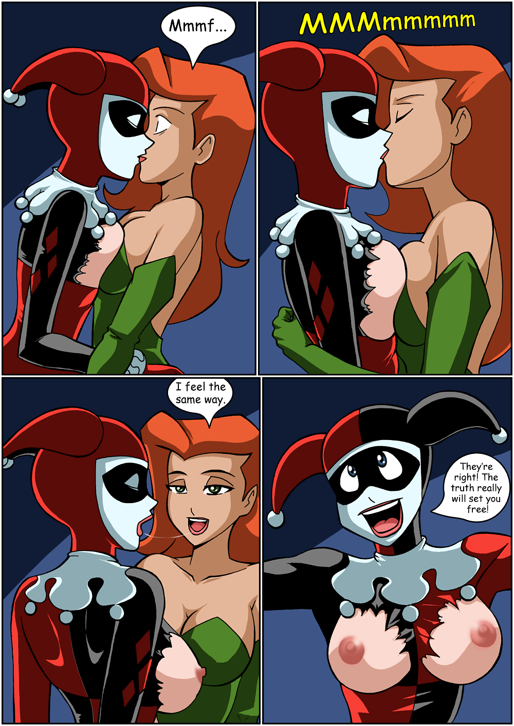 Buster reccomend ivy harley quinn