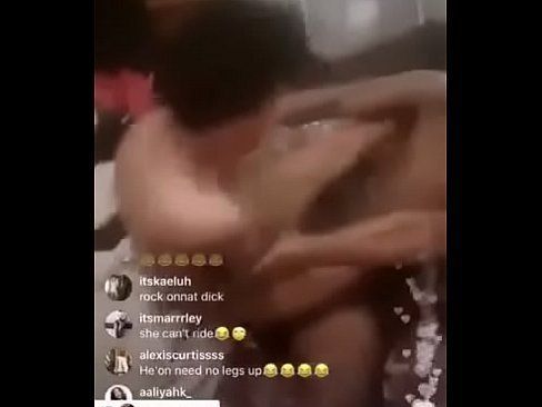 Instagram live masturbation